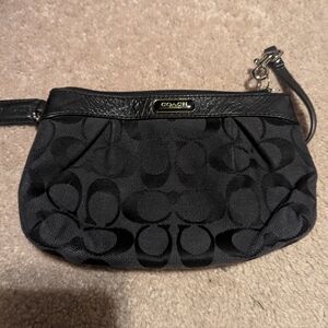 Small coach wristlet - like new